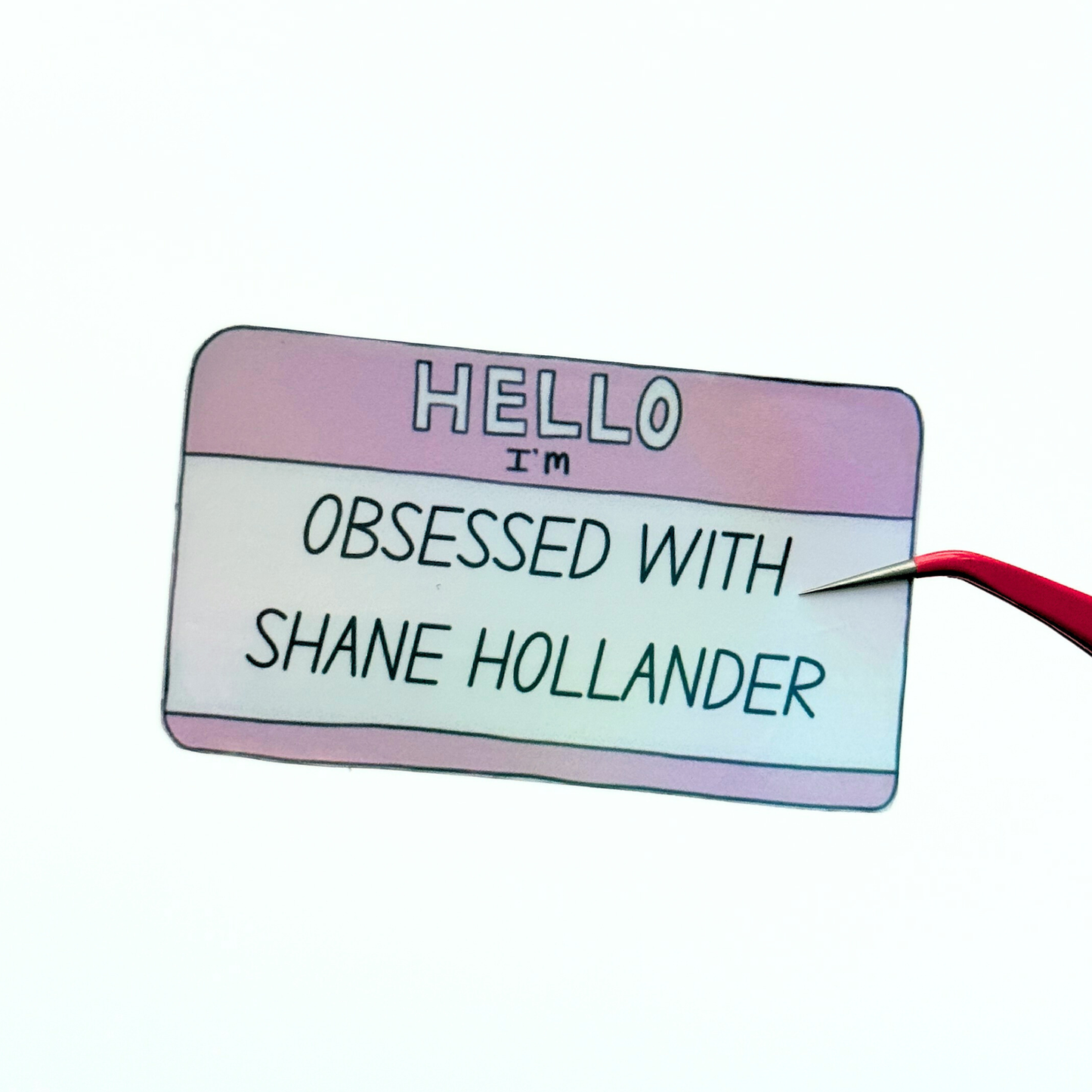 Obsessed With Shane Hollander Die Cut Sticker