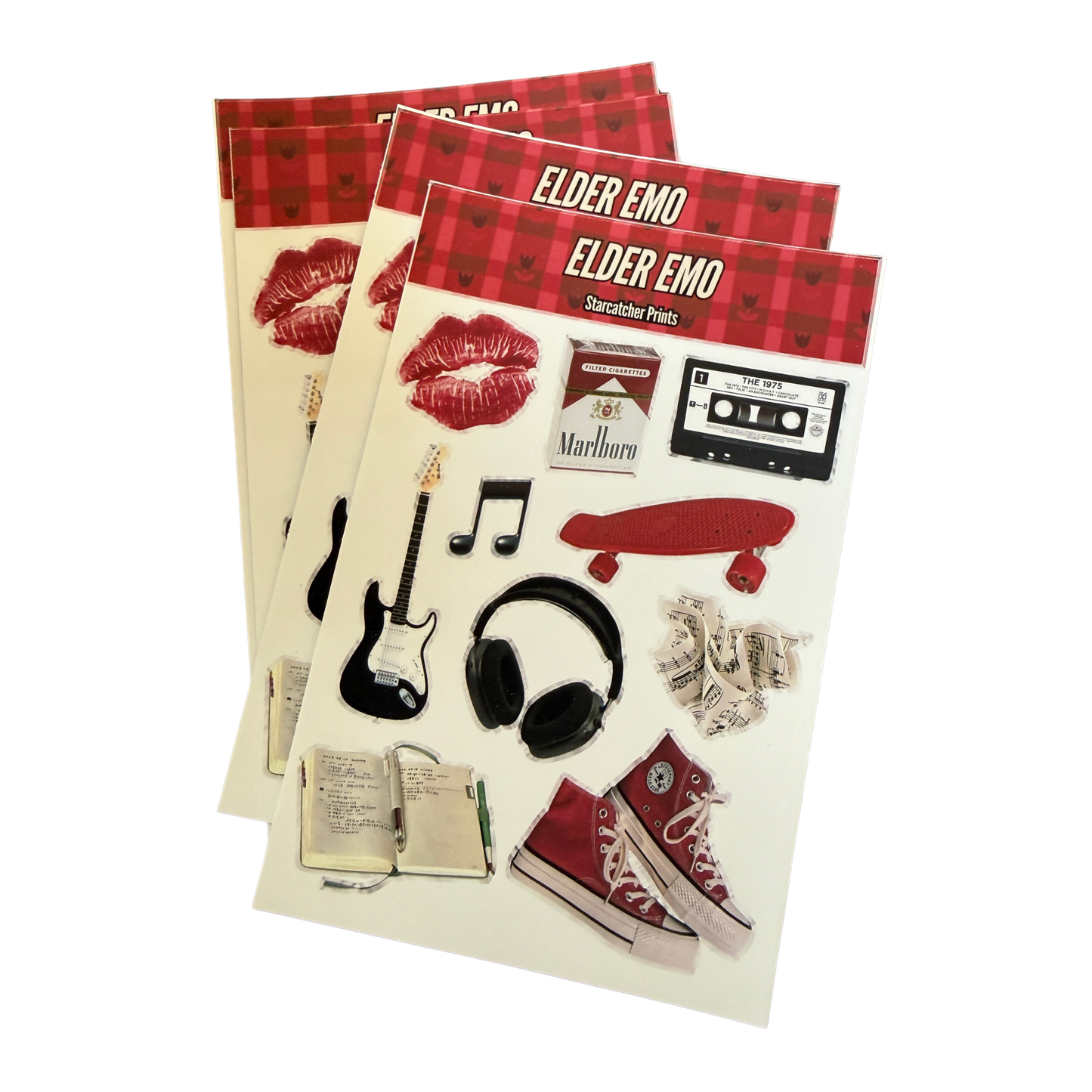 Elder Emo Sticker Sheet