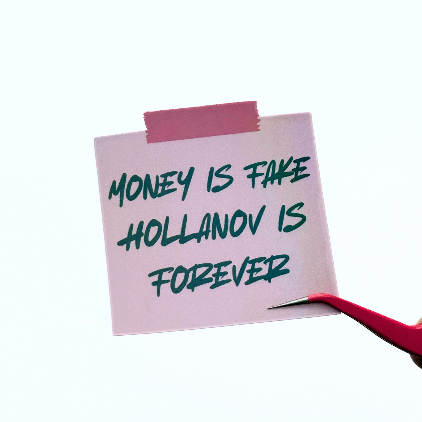 Hollanov Is Forever Die Cut Sticker