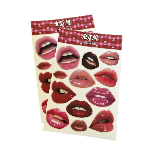 Kiss Me Sticker Sheet