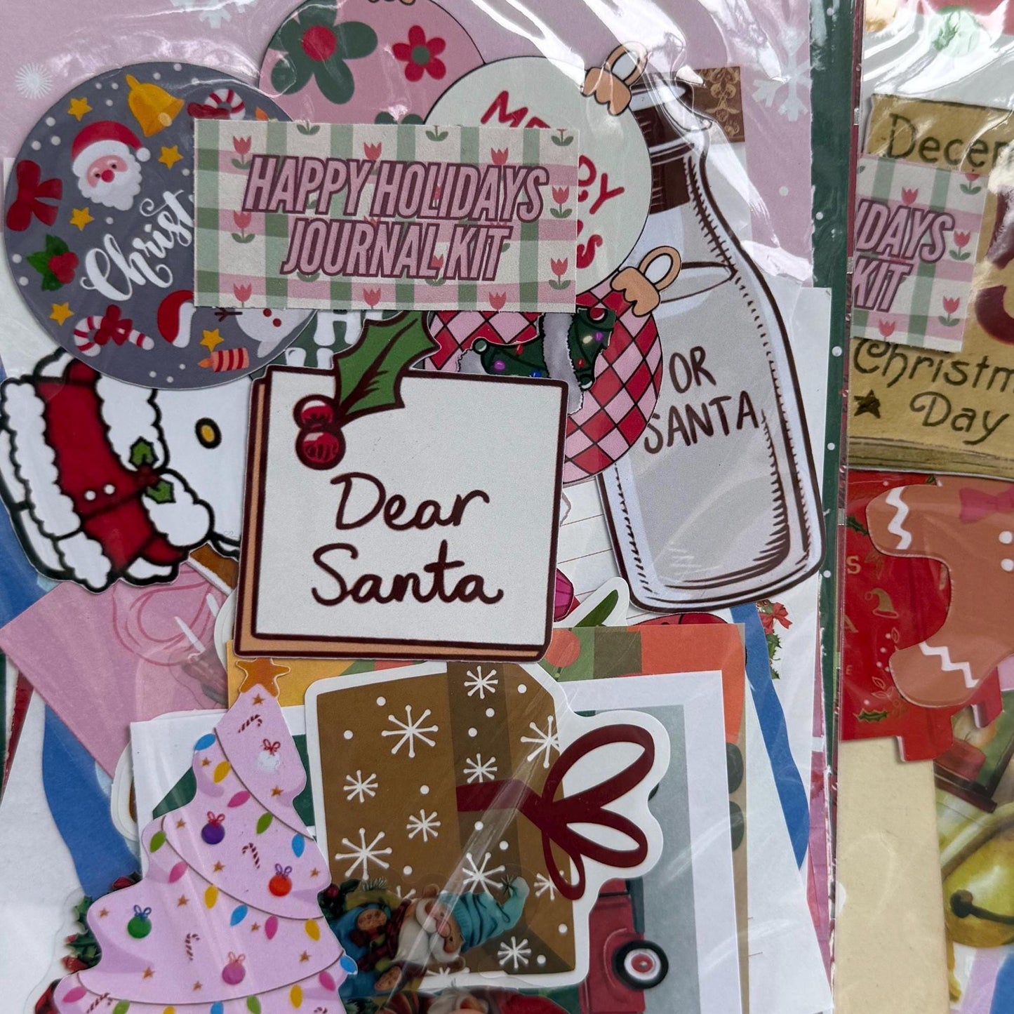 Happy Holidays Junk Journal Kit