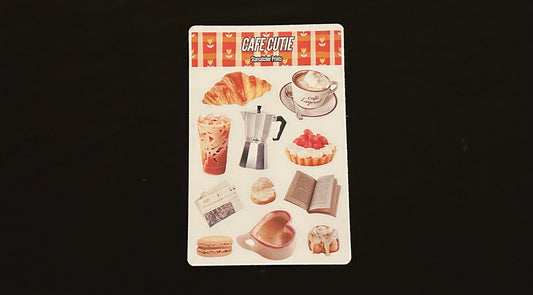 Cafe Cutie Sticker Sheet
