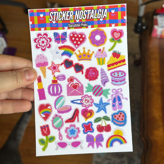 Sticker Nostalgia Sticker Sheet
