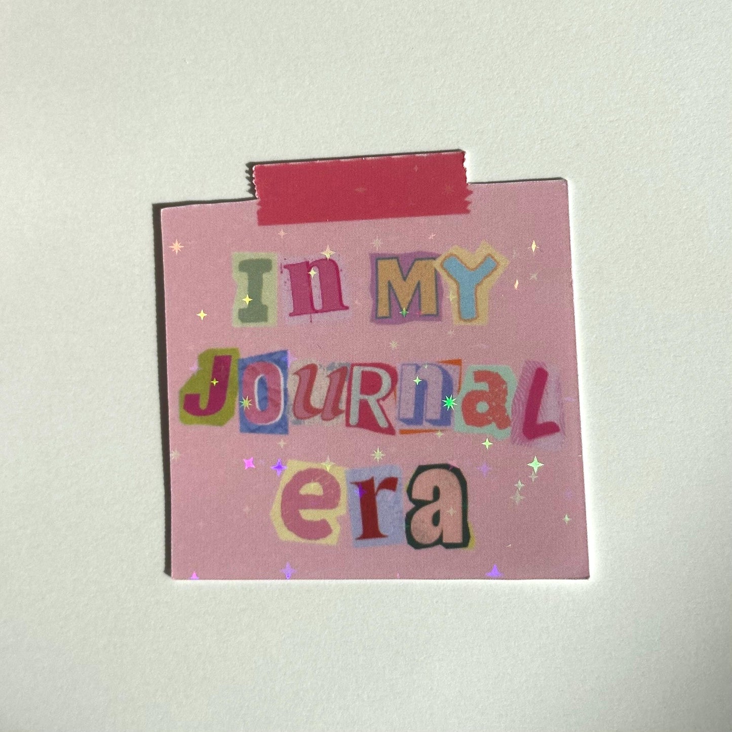 In My Journal Era Die Cut Sticker