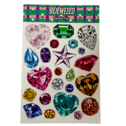 Bejeweled Sticker Sheet