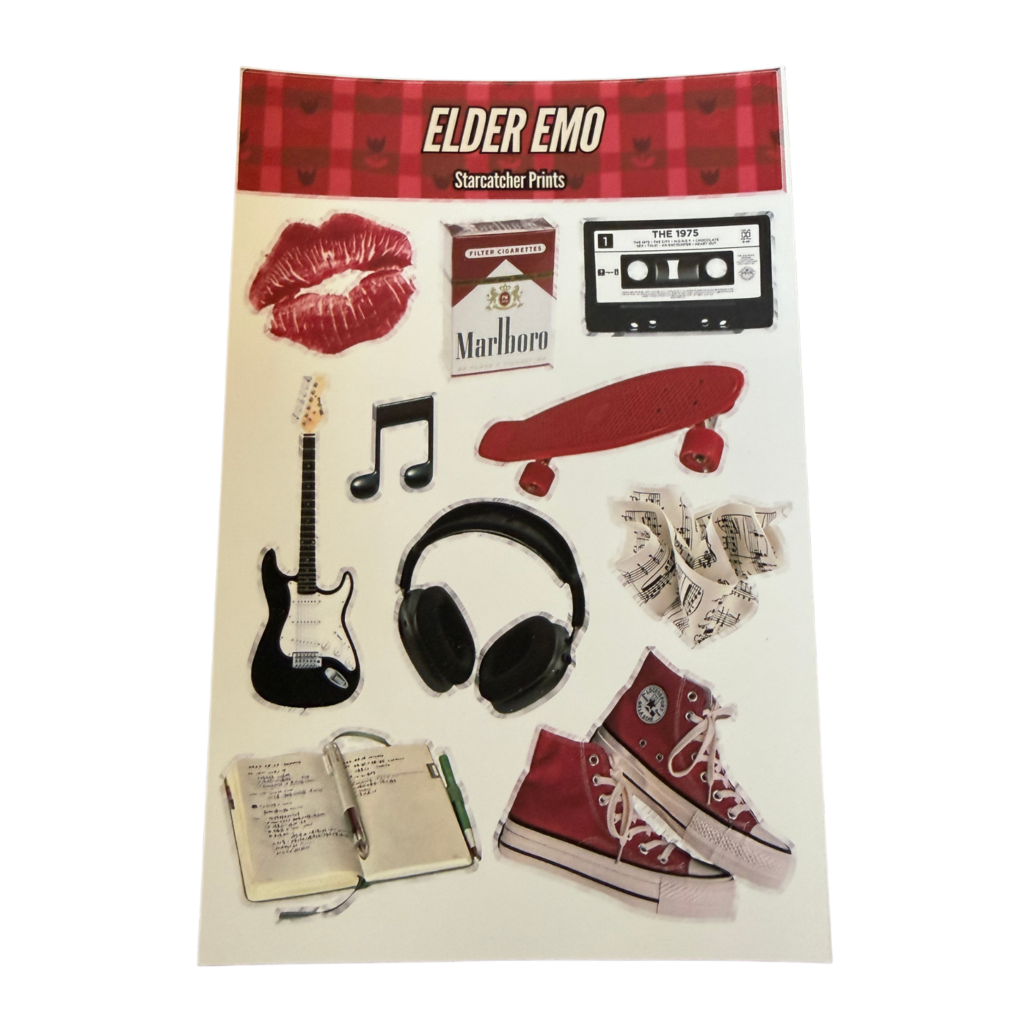 Elder Emo Sticker Sheet