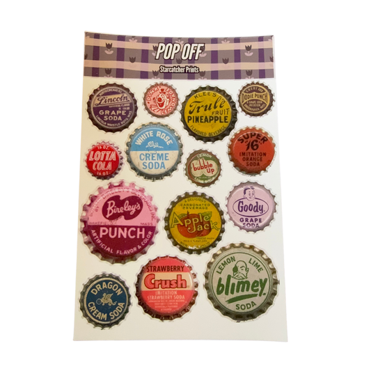 Pop Off Sticker Sheet