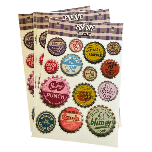 Pop Off Sticker Sheet