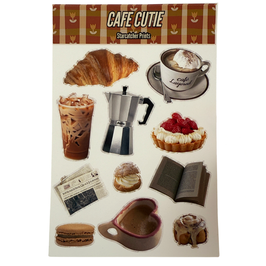 Cafe Cutie Sticker Sheet