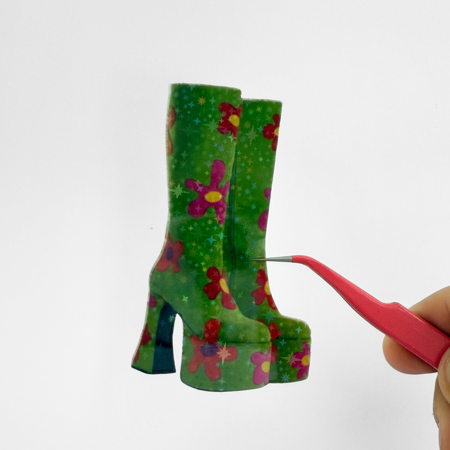 Groovy Boots Die Cut Sticker