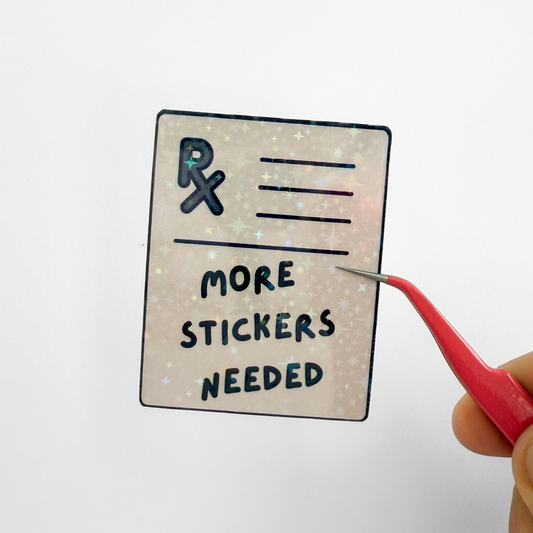 Sticker Prescription Die Cut Sticker