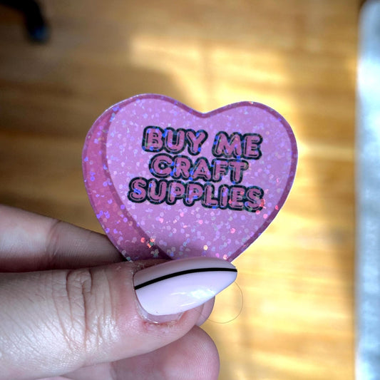 Buy Me Craft Supplies Die Cut Sticker