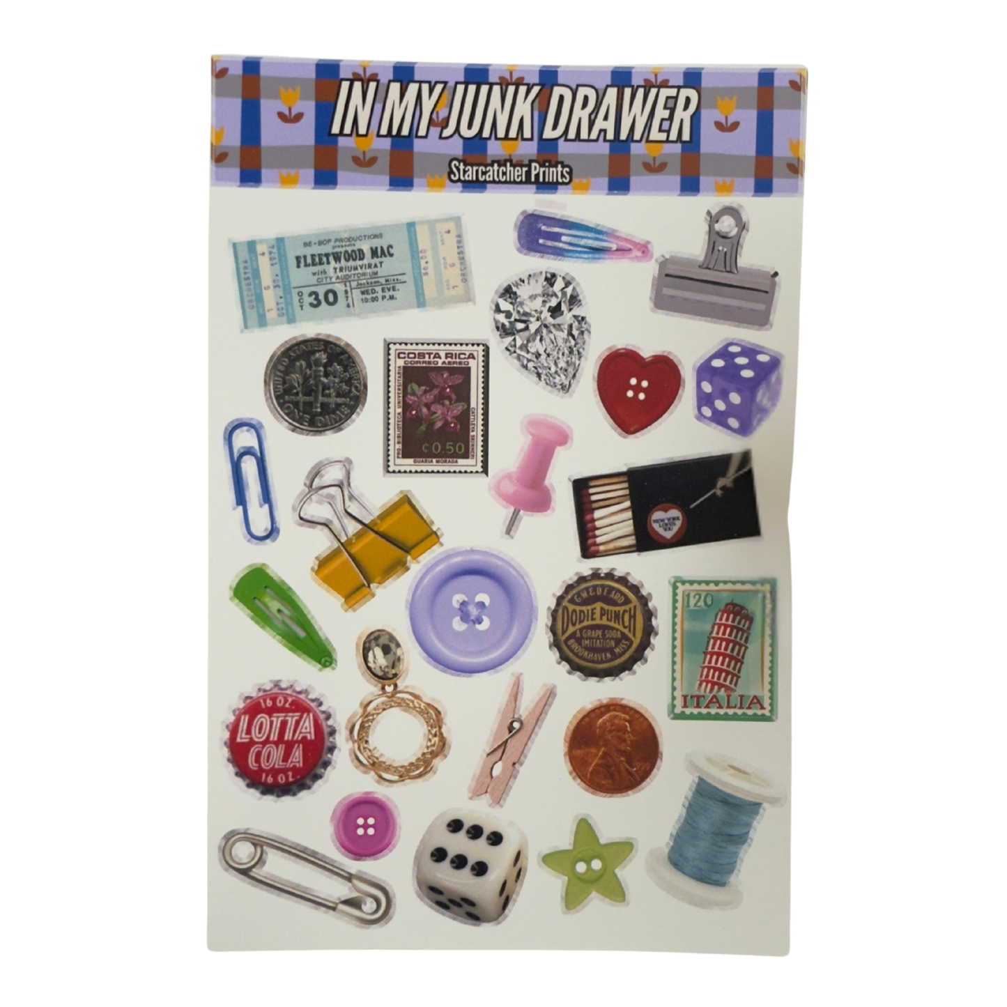 In My Junk Drawer Sticker Sheet