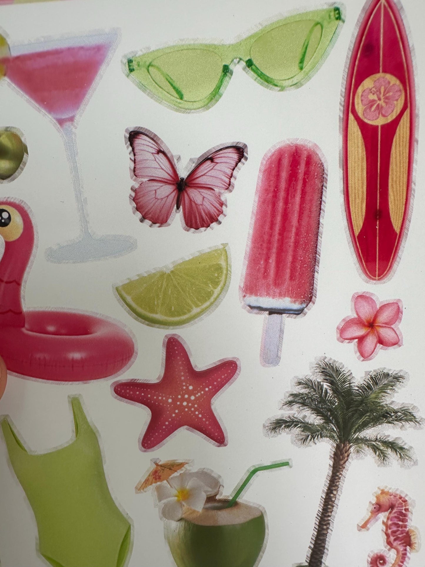 Beach Baddie Sticker Sheet