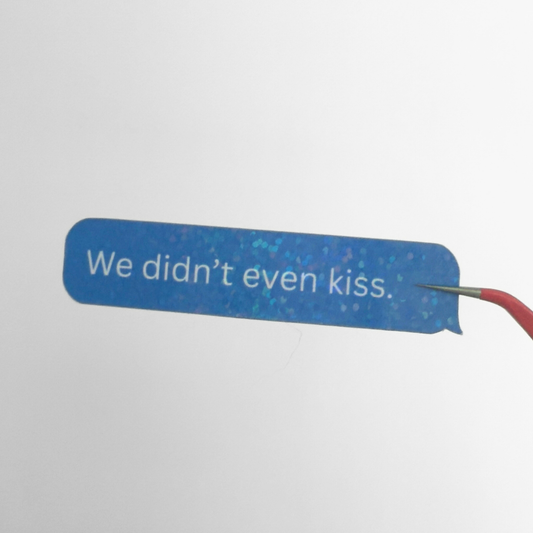Heated Rivalry Texting Die Cut Sticker