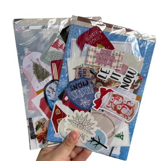 Winter Wonderland Junk Journal Kit