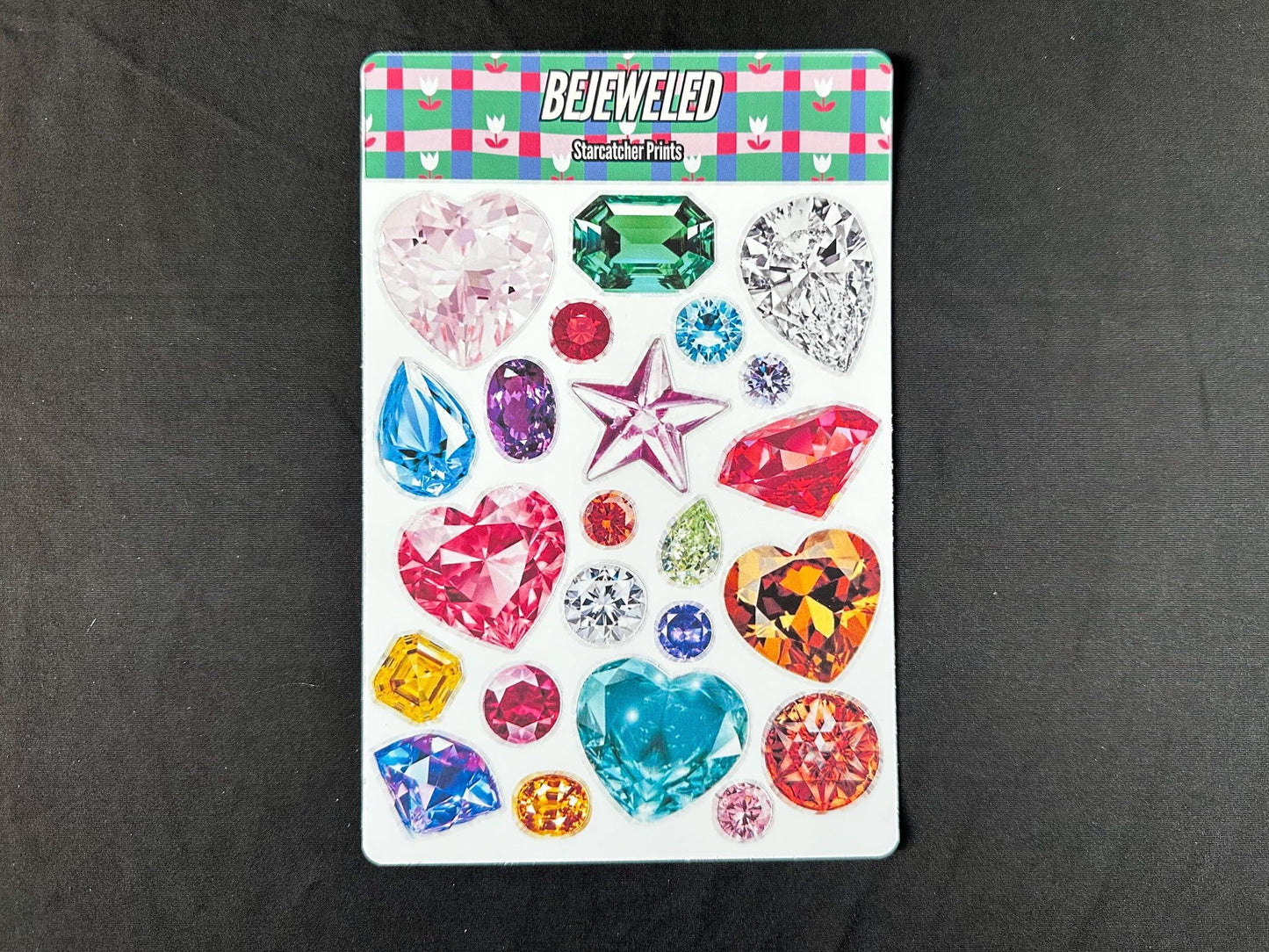 Bejeweled Sticker Sheet