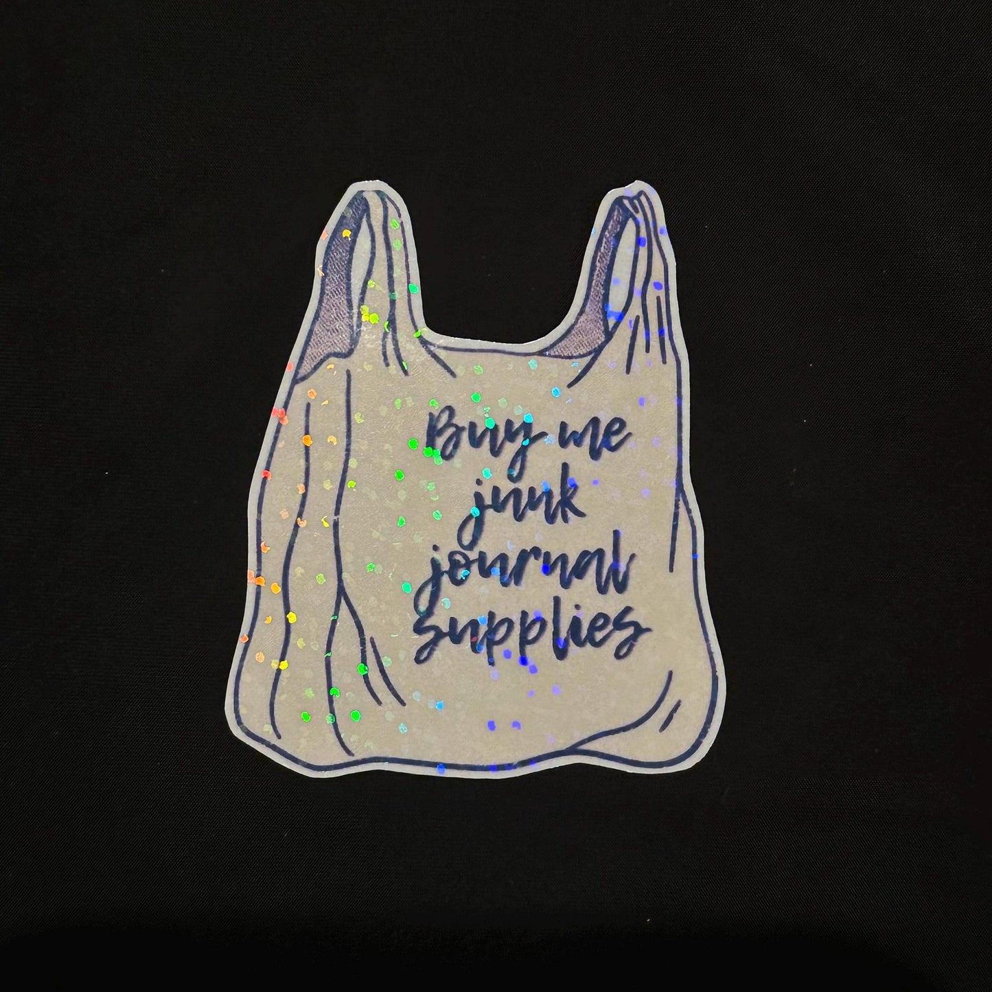 Buy Me Junk Journal Supplies Die Cut Sticker