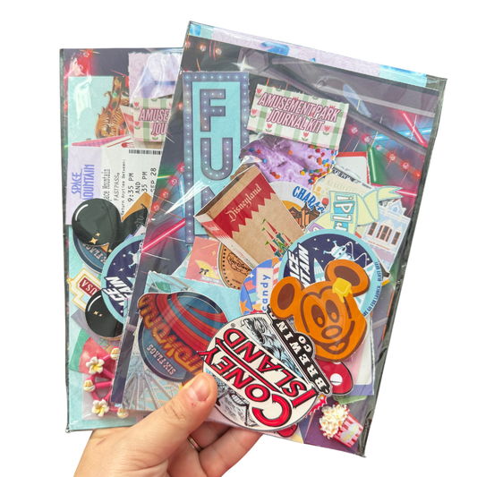 Amusement Park Junk Journal Kit