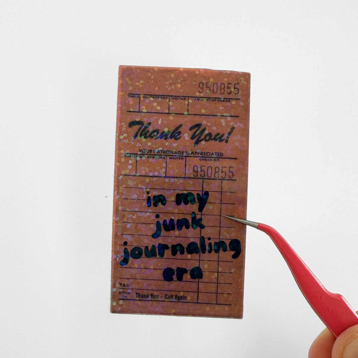 Junk Journaling Era Die Cut Sticker