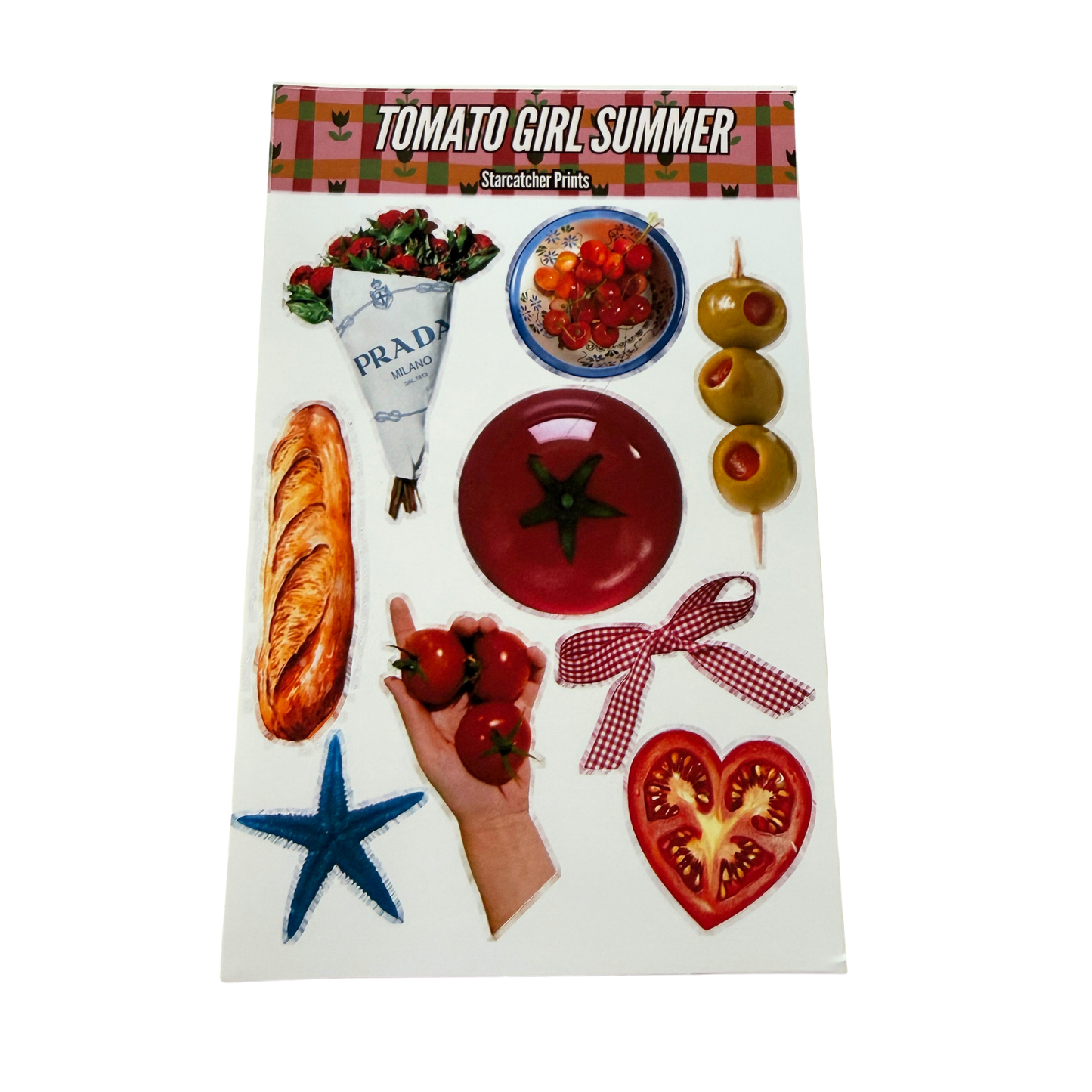 Tomato Girl Summer Sticker Sheet