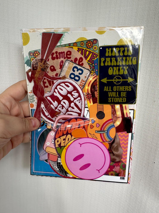 Flower Power Junk Journal Kit