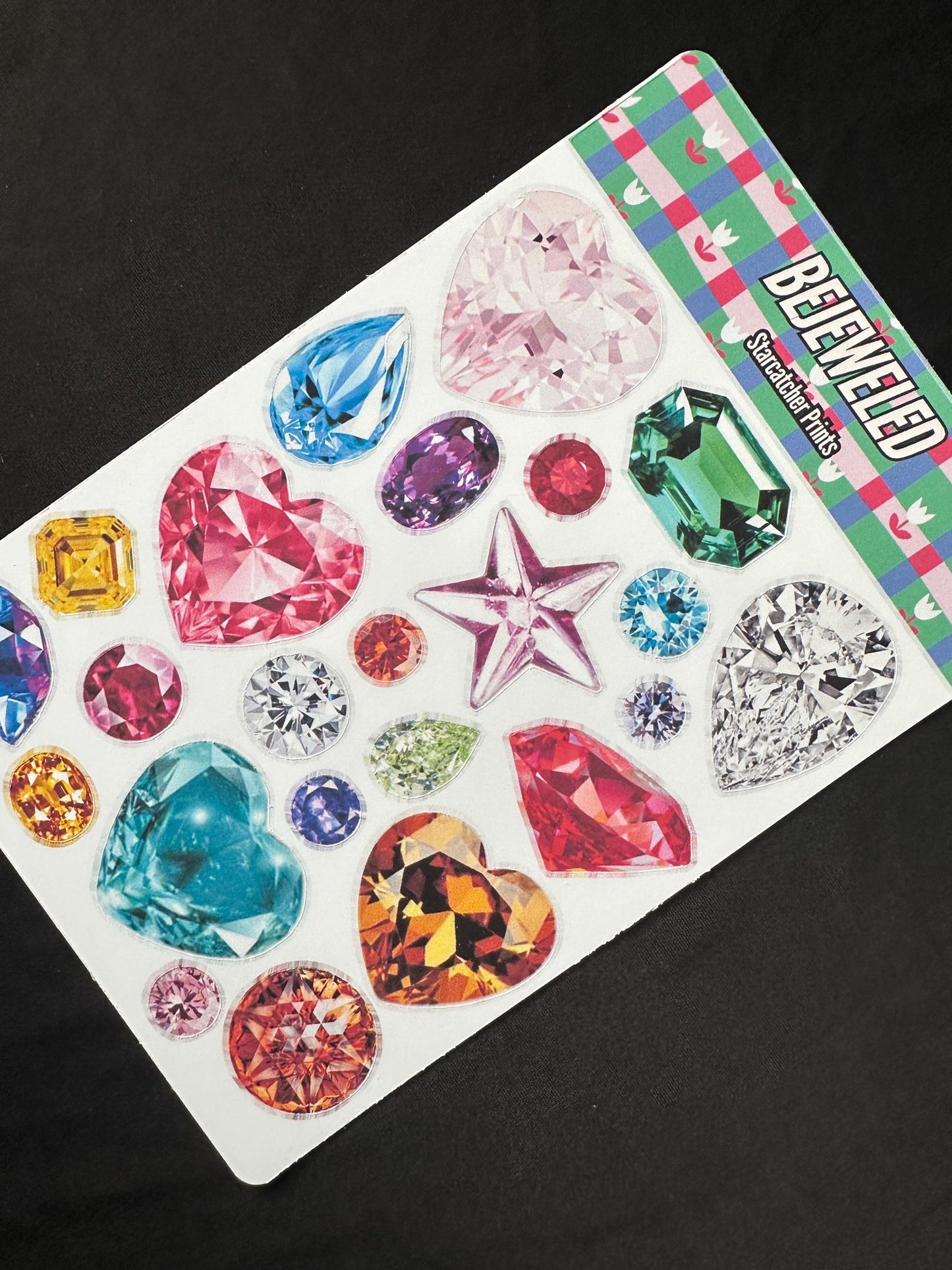 Bejeweled Sticker Sheet
