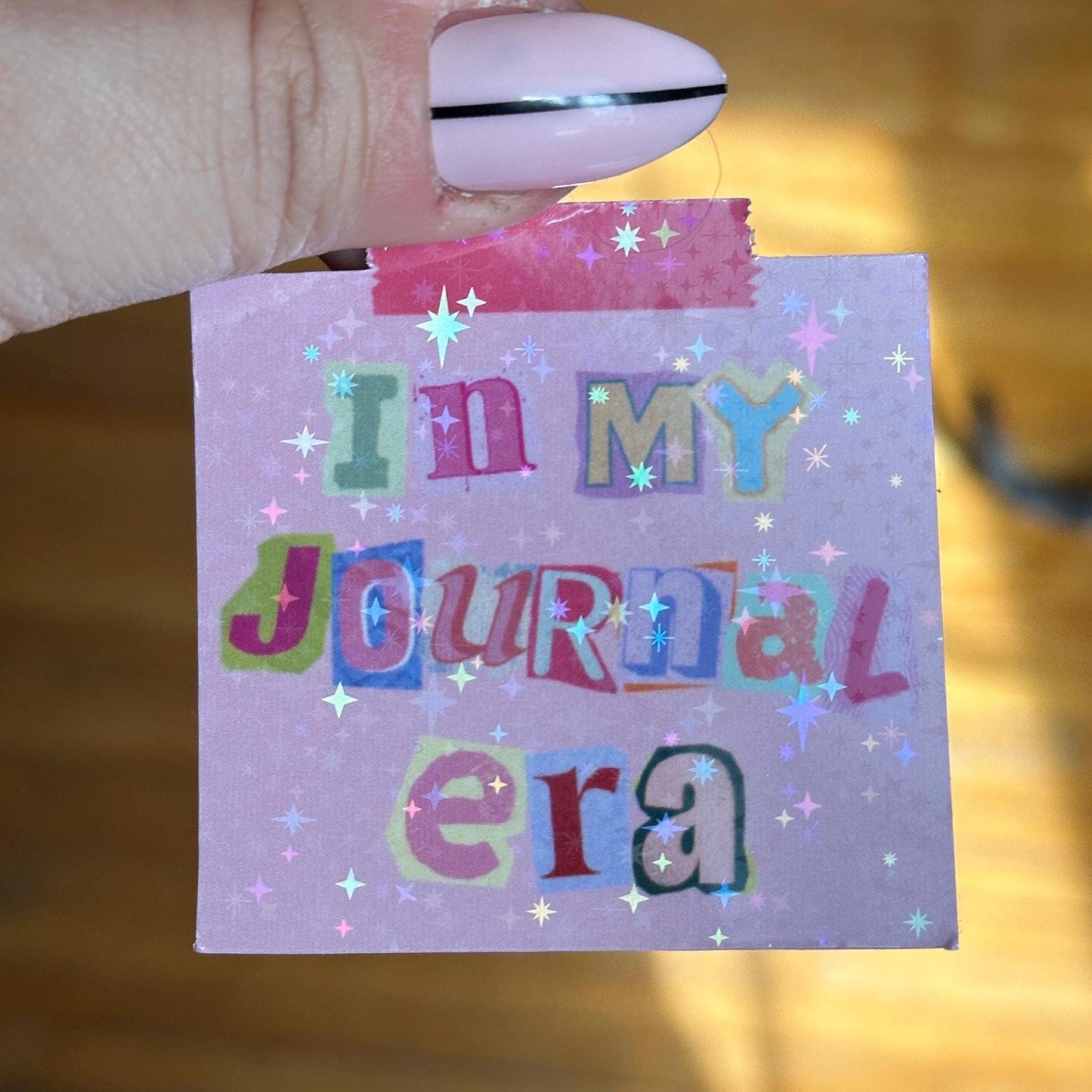 In My Journal Era Die Cut Sticker