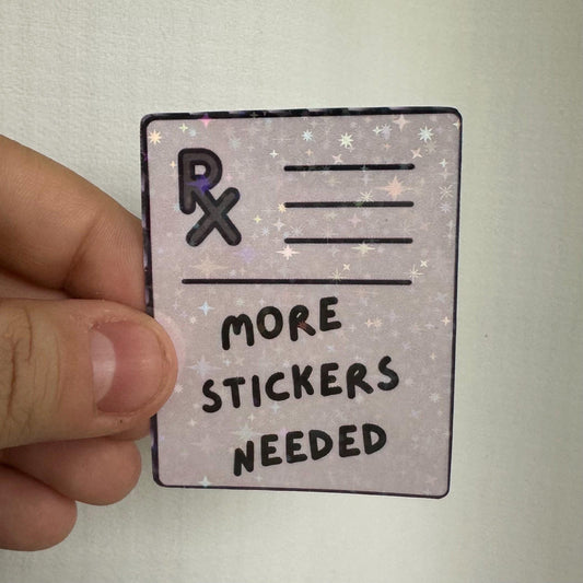 Sticker Prescription Die Cut Sticker