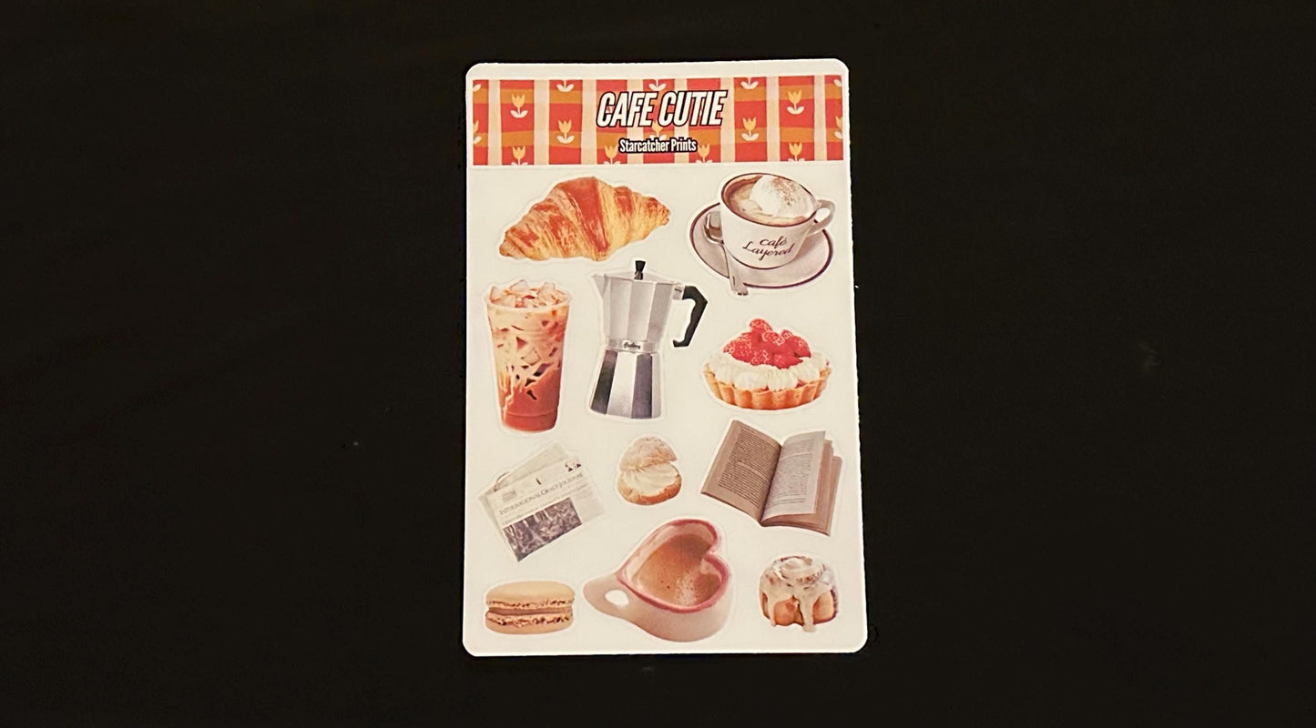 Cafe Cutie Sticker Sheet