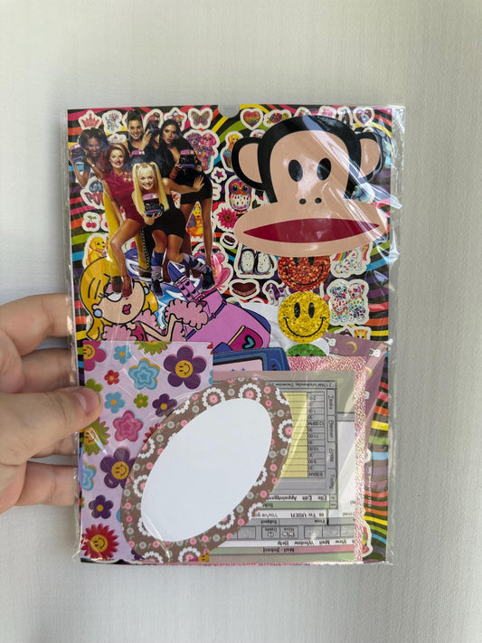 Childhood Nostalgia Junk Journal Kit